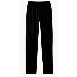 Custom Men's Elastic Waist Straight Leg Sweatpants <b>Polyester</b> Casual Mid Waist Heavyweight <b>Joggers</b> with Custom Logo - Product Image 3
