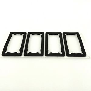 Junta de sellado de EVA negra preformada e impermeable para caja de interruptores y tomas de corriente, ignífuga, con adhesivo de una cara, almohadilla de esponja de EVA - Product Image 3