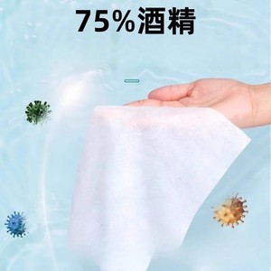 Lingettes désinfectantes à 75 % d'alcool Haier, lingettes jetables, paquet de 12 - Product Image 4