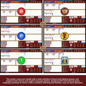 Mini Clavier Ordinateur Hôte Souris <span class=keywords><strong>Casino</strong></span> Jeux d'argent Mise sur les paris Tableau de scores électronique Baccarat Jeu de cartes Logiciel de cartographie routière Système - Product Image 3