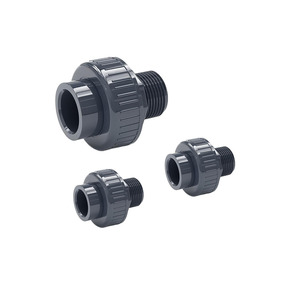Bomba de piscina de <span class=keywords><strong>PVC</strong></span> personalizada de 1,5 pulgadas Union-NPT macho X Slip Fit para sistemas de plomería, accesorio de junta cruzada <span class=keywords><strong>Pvc</strong></span>, junta de <span class=keywords><strong>Pvc</strong></span> de <span class=keywords><strong>20mm</strong></span> - Product Image 1