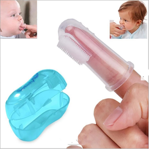 Mumlove Produit <span class=keywords><strong>Brosse</strong></span> à dents pour enfants <span class=keywords><strong>Brosse</strong></span> à dents en silicone pour bébé <span class=keywords><strong>Brosse</strong></span> à dents avec boîte en plastique - Product Image 1