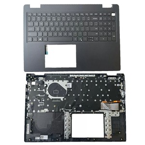 Remplacement pour Dell Latitude 3520 E3520, repose-poignets, coque supérieure, clavier rétroéclairé DJP76 noir - Product Image 1