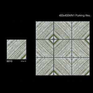 กระเบื้องปูพื้นกลางแจ้งความแข็งแรงสูง 40x40 ซม. 400x400 มม. ปูพื้นเซรามิกแบบด้าน สำหรับทางรถวิ่งและพื้นที่เปิดโล่ง - Product Image 1