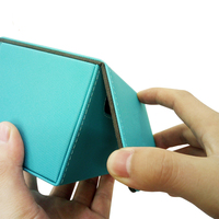 Boîte à cartes en cuir PU de qualité supérieure pour plus de 100 cartes, pour OEM. Cartes de baseball - Recyclables, personnalisables, Jolly Sunshine JS-13353, revêtement UV