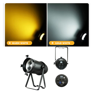 NUEVA LLEGADA 2025 Modelo caliente PAR Light 100W WW/CW Fabricante de iluminación de escenario LED Cob Zoom manual DJ Par - Product Image 2