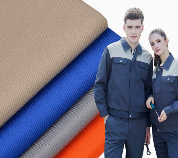 Hot Sale Anti-static Twill Fabric Wholesale, Durable Polyester Fabric for Industrial Workwear Garments