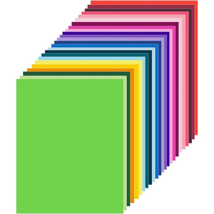 Papier coloré 160g 200g 250gsm 300gsm, ramette de papier pour impression couleur, excellente imprimabilité, menus et prospectus - Product Image 1