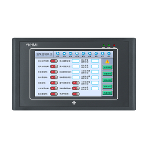 PLC HMI All-in-One con Schermo Touch <span class=keywords><strong>da</strong></span> 4,3 Pollici, Contatore ad Alta Velocità e Asse Integrati, Controllo Analogico AD <span class=keywords><strong>DA</strong></span> e Temperatura PT100 Tipo <span class=keywords><strong>K</strong></span> - Product Image 5