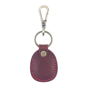 Étui en cuir PU personnalisé avec logo, étui de suivi en cuir PU <span class=keywords><strong>pour</strong></span> porte-<span class=keywords><strong>clés</strong></span> anti-perte <span class=keywords><strong>pour</strong></span> AirTag, plectre de guitare - Product Image 5