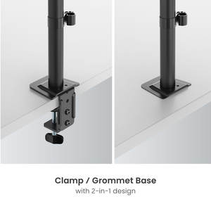 <span class=keywords><strong>Support</strong></span> de bureau <span class=keywords><strong>articulé</strong></span> pour moniteurs économiques, <span class=keywords><strong>support</strong></span> de bras réglable pour deux moniteurs, <span class=keywords><strong>support</strong></span> pour <span class=keywords><strong>écran</strong></span> d'ordinateur de 17 à 32 pouces - Product Image 4