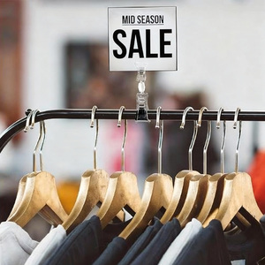 Tel Raf Ekranı Fiyat Etiketi ve Promosyon Tabelası Tutucu için Döner T-Slot POP Klipsi - Product Image 4