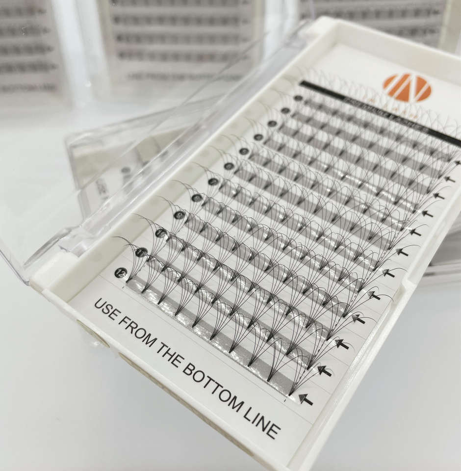 3D 4D 5D 6D Individual Private Label Premium Korea PBT Fiber Premade ...