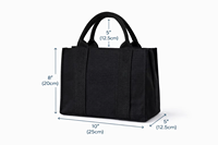 Sacs fourre-tout de luxe pour femmes, personnalisés, couleur verte unie, tissu en coton, fermeture à glissière