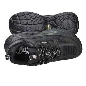 รองเท้าผ้าใบ Buffalo Donna รุ่น BN1636486 สีดำ Nero แบบ Chunky - Product Image 5