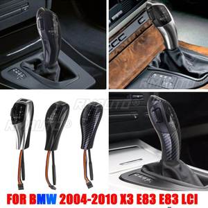 LED Manual <b>Gear</b> <b>Knob</b> Stick Lever Automatic <b>Gear</b> Head <b>Knob</b> for BMW 2004-2010 X3 E83 E83 LCI LHD 83mm - Product Image 2