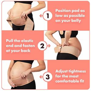 Grossesse soutien lombaire ceinture de maternité dos sciatique douleur orthèse taille bas du dos soutien oreiller pour chaise et lit pour les femmes - Product Image 4