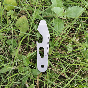 Nhôm đơn giản mở chai Keychain phụ kiện đa EDC Công cụ dao tùy chỉnh - Product Image 4