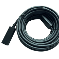 Extension de câble actif USB-C haute vitesse Utech haute vitesse 32ft 10m pour caméra PTZ 4K avec longue distance, prise en charge 5 Gbps 4K