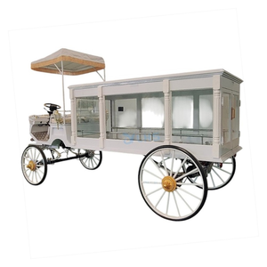 Most Popular Luxury Hearse Trailer/Special Transport Funeral Carriage/Latest Modern Funeral Hearse for Sale - Product Image 1
