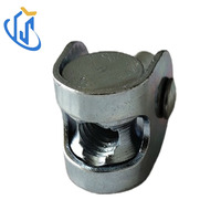 Support de tuyau UTT1401, connecteur pivotant réglable en acier au carbone électrogalvanisé pour les systèmes MEP des bâtiments commerciaux