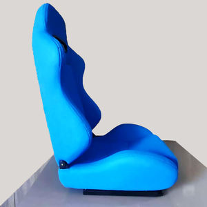 Asientos Deportivos Ajustables Mico4 LO03 <span class=keywords><strong>de</strong></span> Terciopelo y Cuero con Ajustador para Autos Modificados - Product Image 6