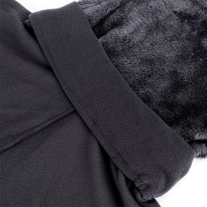 Cache-cou de cyclisme Yueli en polaire, chaud et anti-poussière, pour l'hiver, noir - Product Image 4