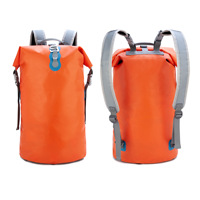Sac étanche robuste 30L en PVC avec fermeture éclair, idéal pour le cyclisme, la randonnée, la natation et l'alpinisme