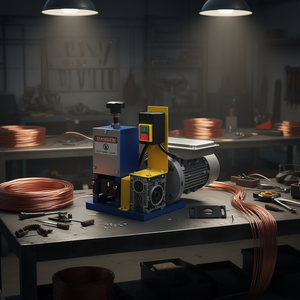 Machine à dénuder les fils électriques portable 0,05"-0,98" – Outil de fabrication de câbles automatique 180W D0100HAMHSW - Product Image 2