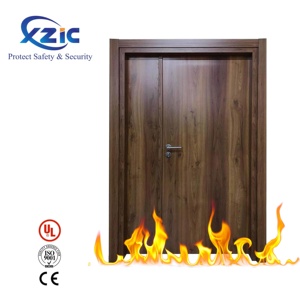 <span class=keywords><strong>Porte</strong></span> intérieure coupe-feu en bois massif UL en teck/chêne/cerisier/meranti/hêtre - Product Image 6