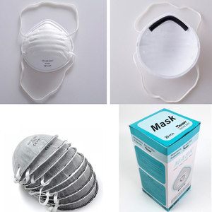 Khẩu trang y tế 4 lớp dùng một lần, dạng kẹp mũi, hình chén, có lớp lọc Melt Blown và than hoạt tính - Product Image 3