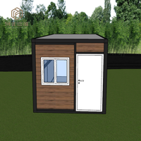 Maison de conteneur mobile préfabriquée moderne micro résidentielle économique de 15/20 pieds, cabine de vente, salle de stockage