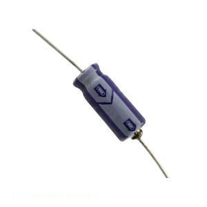 ตัวเก็บประจุ UF 4.7 UF 20% 50V แบบ TVX1H4R7MAD1LS ตามแนวแกนตัวเก็บประจุ4.7 uF ของแท้ - Product Image 1