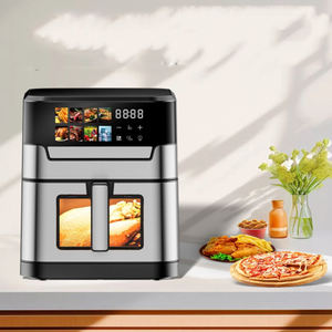 مقالي هوائية رقمية متعددة الوظائف بسعة 8 لتر بسعر منخفض للبيع بالجملة مقالي هوائية كهربائية مرئية بشاشة تعمل باللمس - Product Image 4