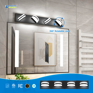 <span class=keywords><strong>Luminaire</strong></span> mural pour salle de bain 19 pouces 15W 26 pouces 20W, éclairage LED réglable 3CCT pour miroir - Product Image 1