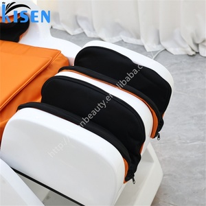 KISEN Luxury Portable Salon Furniture Electric Massage Hair Spa Washing <b>Bed</b> with Water Circulation for Barber Shops - Product Image 4