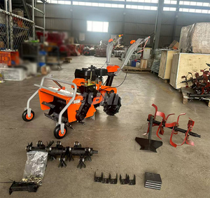 Offre Spéciale Mini Motoculteur Diesel de Jardin, Cultivateur Agricole Haute Productivité, Machine de Désherbage et de Récolte - Product Image 6