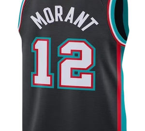 Jersey Basket Poliester Ukuran Besar Seragam Basket Kaos & Atasan Olahraga Gym # 3 Pemain Logo Edisi Klasik Allenes Dewasa - Product Image 4