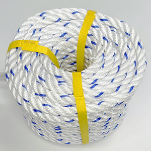 <span class=keywords><strong>26mm</strong></span> 200m Đóng gói 3 SỢI XOẮN cứng nằm <span class=keywords><strong>PP</strong></span> multiffilament dây màu trắng Biển Dây - Product Image 3