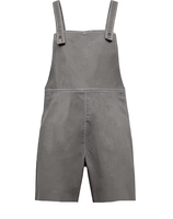 Combinaison de travail en denim extensible pour homme, en coton et polyester, personnalisée (Rouge L)