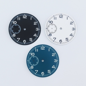 Cadran stérile de 37 mm, cadran semi-<span class=keywords><strong>mouvement</strong></span>, cadran OEM, compatible avec les mouvements <span class=keywords><strong>ETA</strong></span> <span class=keywords><strong>6497</strong></span> 6498 Seagull ST3600 ST3620 série ST36 - Product Image 2