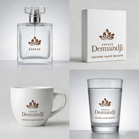 Etiquetas de Transferencia UV Impresas en 3D de Lujo a Prueba de Agua con Logotipo Personalizado, Calcomanías de Vinilo UV para Empaque