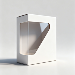 Boîte à gâteau carrée blanche personnalisée en gros avec fenêtre 10x10x8 pouces, en carton ivoire alimentaire avec doublure en éponge, emballage recyclable - Product Image 3