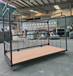 <span class=keywords><strong>Chariot</strong></span> de transport de meubles robuste avec base en contreplaqué et barrières anti-rayures - Product Image 1