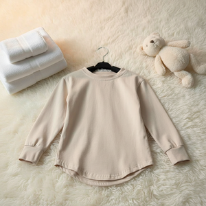 Frühling Herbst <span class=keywords><strong>Zedan</strong></span> Baby Baumwolle O-Ausschnitt Langarm Atmungsaktiv Schnelltrocknend Individuell Bedruckte Freizeitoberteile 0-5 Jahre Zhejiang - Product Image 4