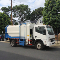 Camion Compacteur à Benne Latérale Mini QTH5076ZZZA 4x2 avec Moteur Diesel Euro 6 et Transmission Manuelle, Fabriqué en Chine