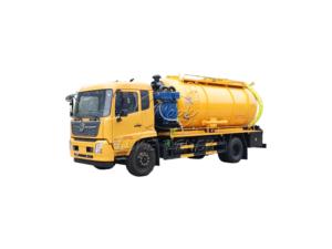 Synchronous Jetting & Suction Operation Truck, Flush Pipeline and Extract <b>Sludge</b> Simultaneously for Municipal Projects - Product Image 1