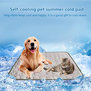 Nouveau tapis rafraîchissant pour animaux de compagnie 2026, emballé sous vide, en soie glacée respirante et lavable, couverture douce anti-chaleur, coussin de lit rafraîchissant pour chien - Product Image 2