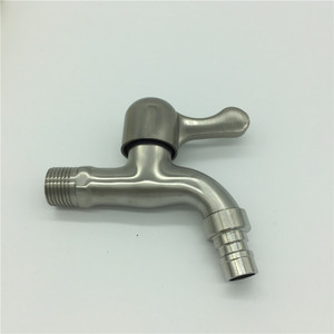 Shuizhinuan 304ในห้องน้ำสแตนเลสสตีลผสมครัวชุบเครื่องซักผ้าและก๊อกน้ำระเบียงหัวฉีดเครื่องซักผ้า - Product Image 1