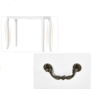 <span class=keywords><strong>Table</strong></span> d'entrée <span class=keywords><strong>console</strong></span> en bois simple et bon marché de style mexicain Tables d'appoint avec tiroirs pour hall d'entrée et salon - Product Image 6